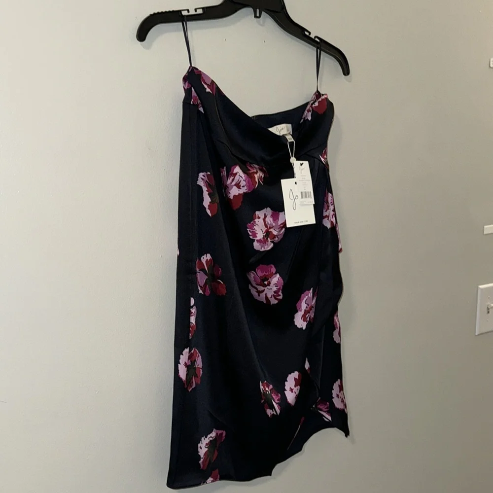 Joie Navy Floral Dress - Picture 2 of 8